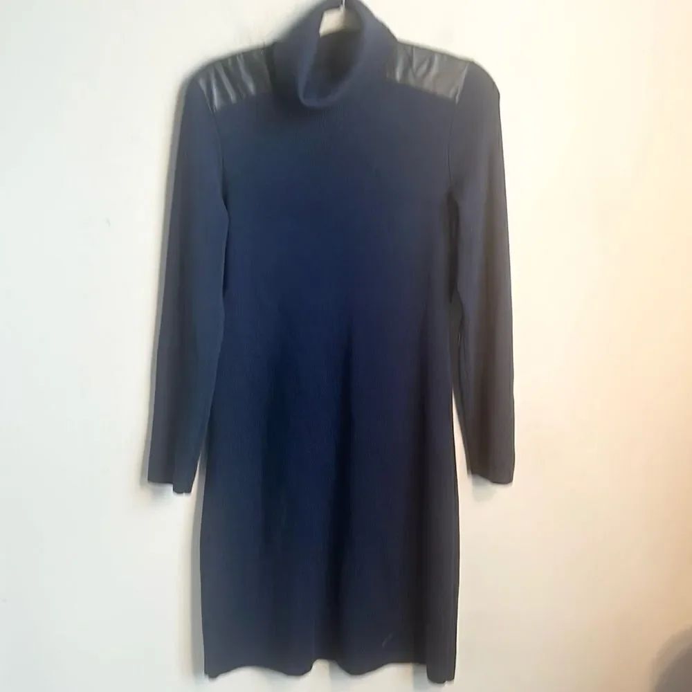 Kate Spade Navy Midi Sweater Dress  M
